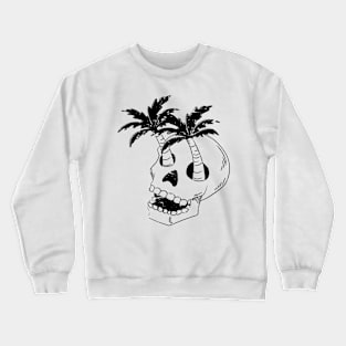 Summer skull Crewneck Sweatshirt